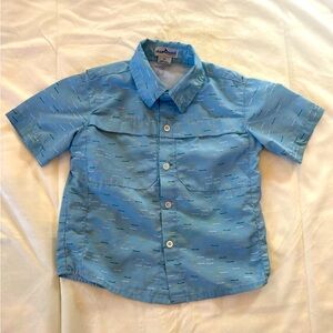 3t boy blue quail fishing shirt toddler upf 50